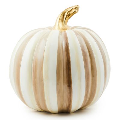 Mocha Stripe Medium Pumpkin mackenzie-childs Panama 0