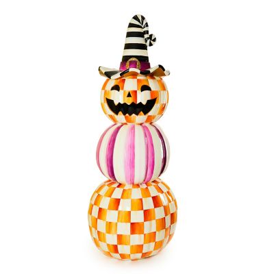 Plum & Orange Pumpkin Outdoor Trophy mackenzie-childs Panama 0