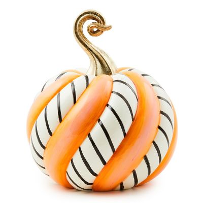 Trick or Treat Candy Swirl Medium Pumpkin mackenzie-childs Panama 0