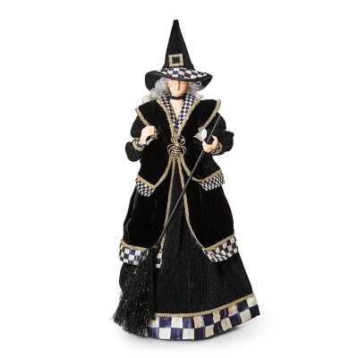 Haunted House Fabric Witch Figurine mackenzie-childs Panama 0