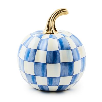 Royal Check Mini Pumpkin mackenzie-childs Panama 0