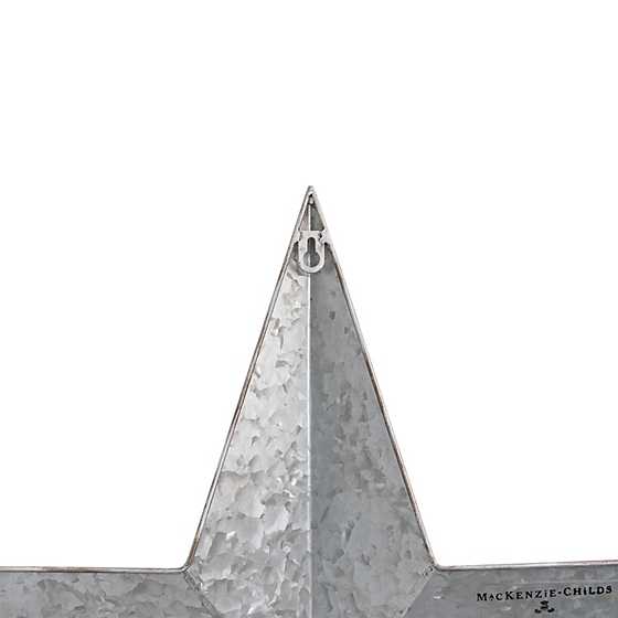 Courtly Check Galvanized Barn Star Wall Decor image four