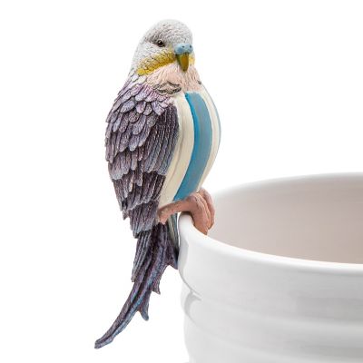 Parakeet Pot Climber - Blue mackenzie-childs Panama 0