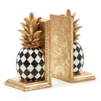 Pineapple Bookends mackenzie-childs Panama 0