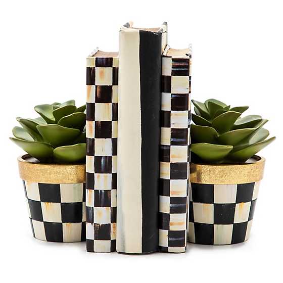 Succulent Bookends image three