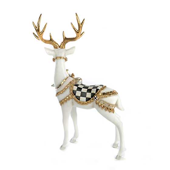 White Bow Tie Deer - Standing image four