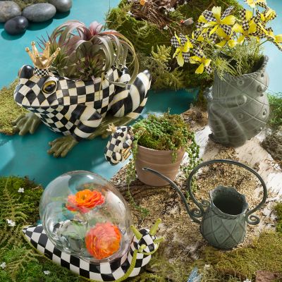 MacKenzieChilds Snail Terrarium
