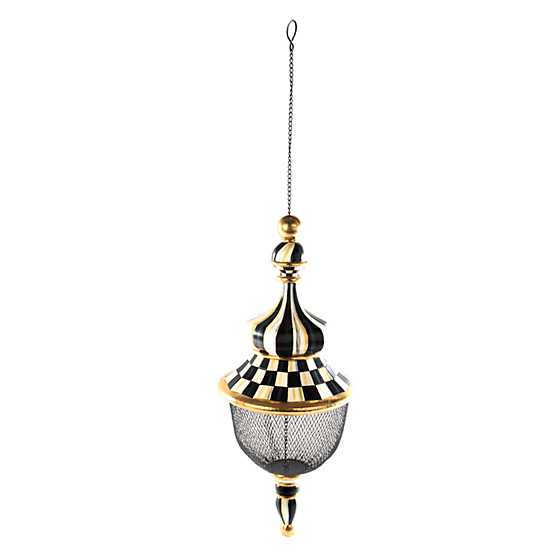 Pendant Bird Feeder - Courtly Check image one