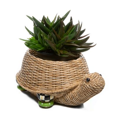 MacKenzieChilds Turtle Planter Large