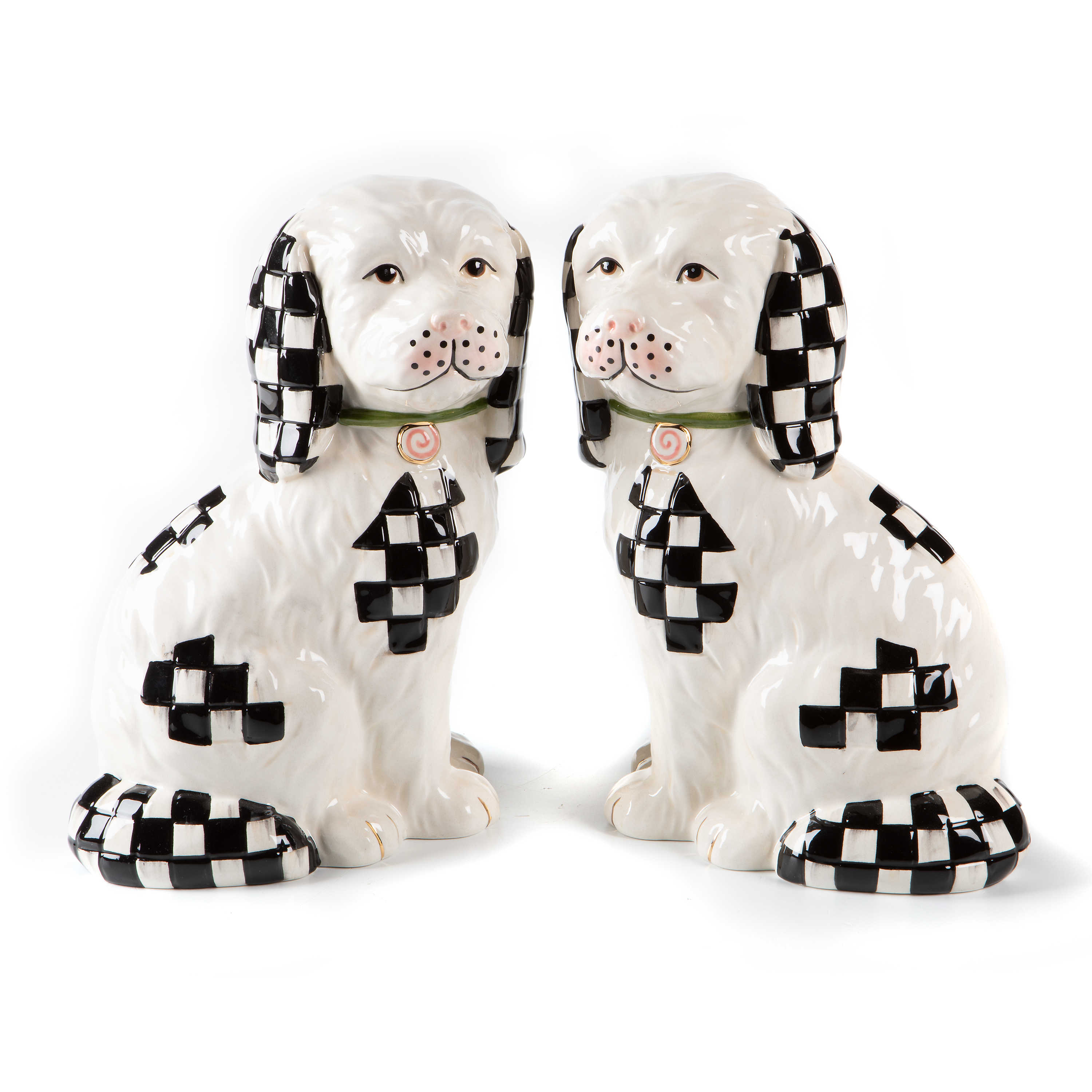 Staffordshire Dog Figures - Set of 2 mackenzie-childs Panama 0