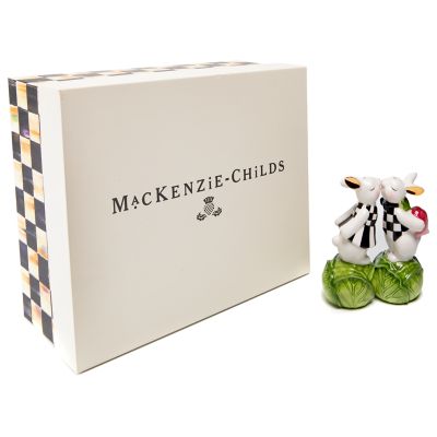 MacKenzie-Childs  Cabbage Garden Salt & Pepper Set