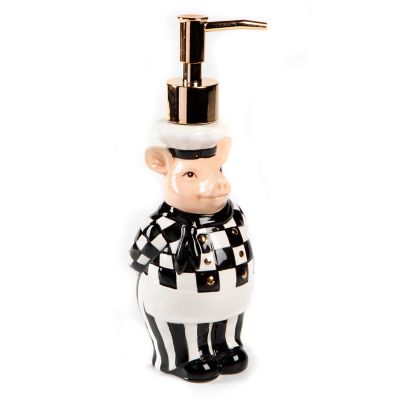 Chef Pigeen Pump Dispenser mackenzie-childs Panama 0