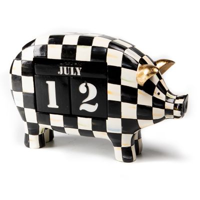 Pig Everlasting Calendar mackenzie-childs Panama 0