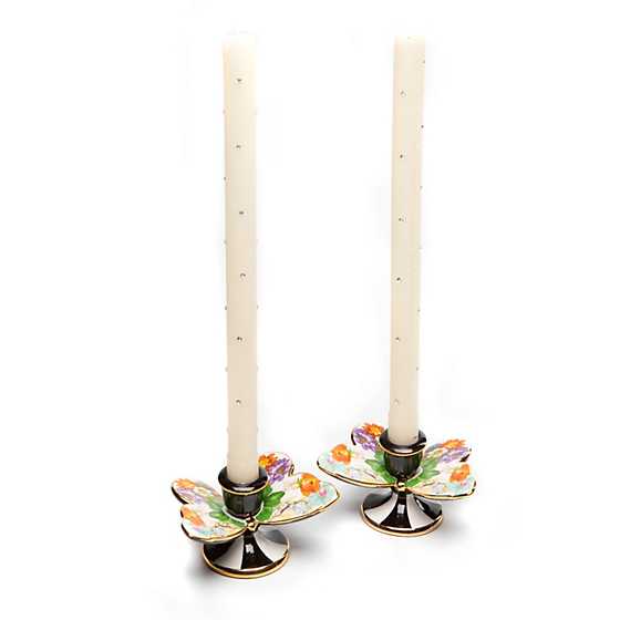Flower Market Butterfly Candle Holders - Set of 2 image three