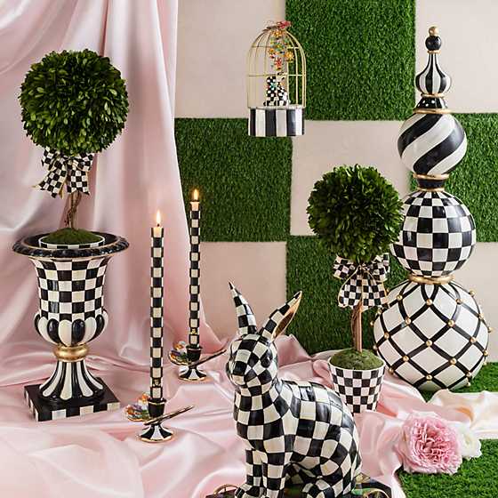 Courtly Boxwood Topiary Drop In - Small image two