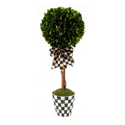 Courtly Boxwood Topiary Small Drop In mackenzie-childs Panama 0