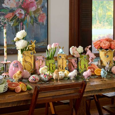Florabunda Rabbit Pot - Yellow image two