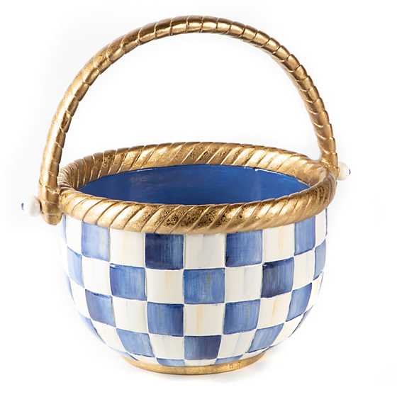 Royal Check Basket - Large image one