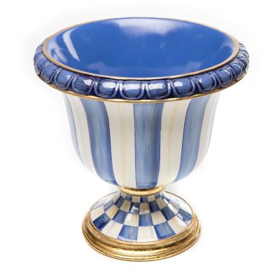 Royal Stripe Tabletop Urn mackenzie-childs Panama 0