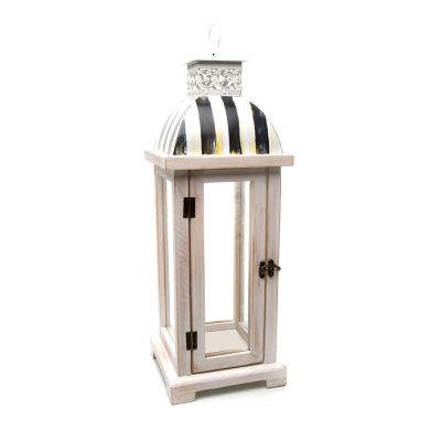 Courtly Stripe Lantern mackenzie-childs Panama 0