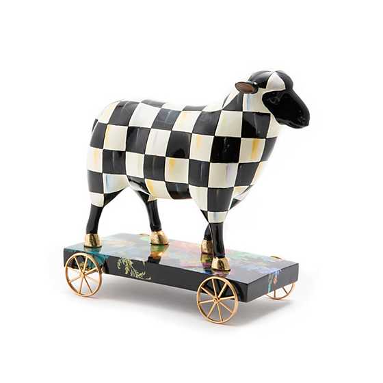 Courtly Check Sheep On Parade Decor image four
