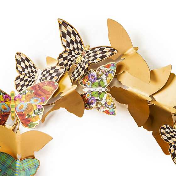 Butterfly Wreath image three