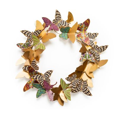 Butterfly Wreath mackenzie-childs Panama 0