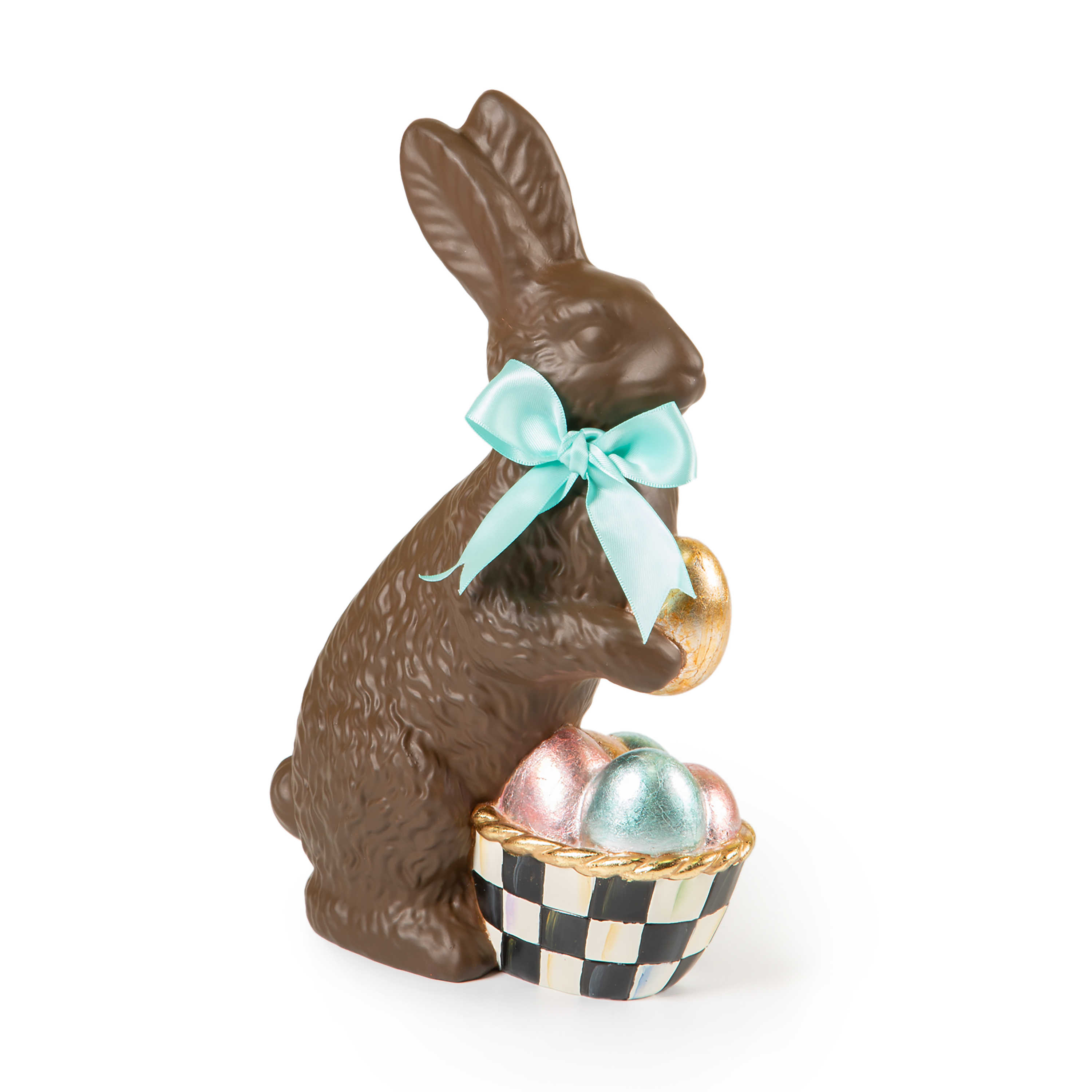 Chocolate Small Bunny mackenzie-childs Panama 0