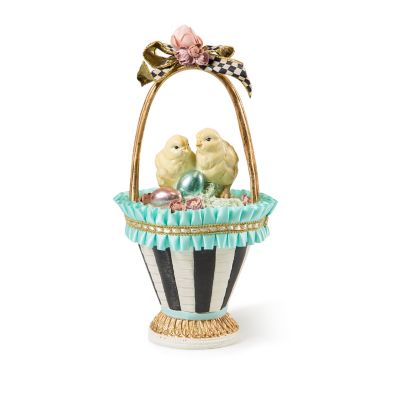 Sweet Shop Chick Basket mackenzie-childs Panama 0