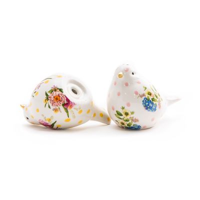 MacKenzie-Childs  Cabbage Garden Salt & Pepper Set