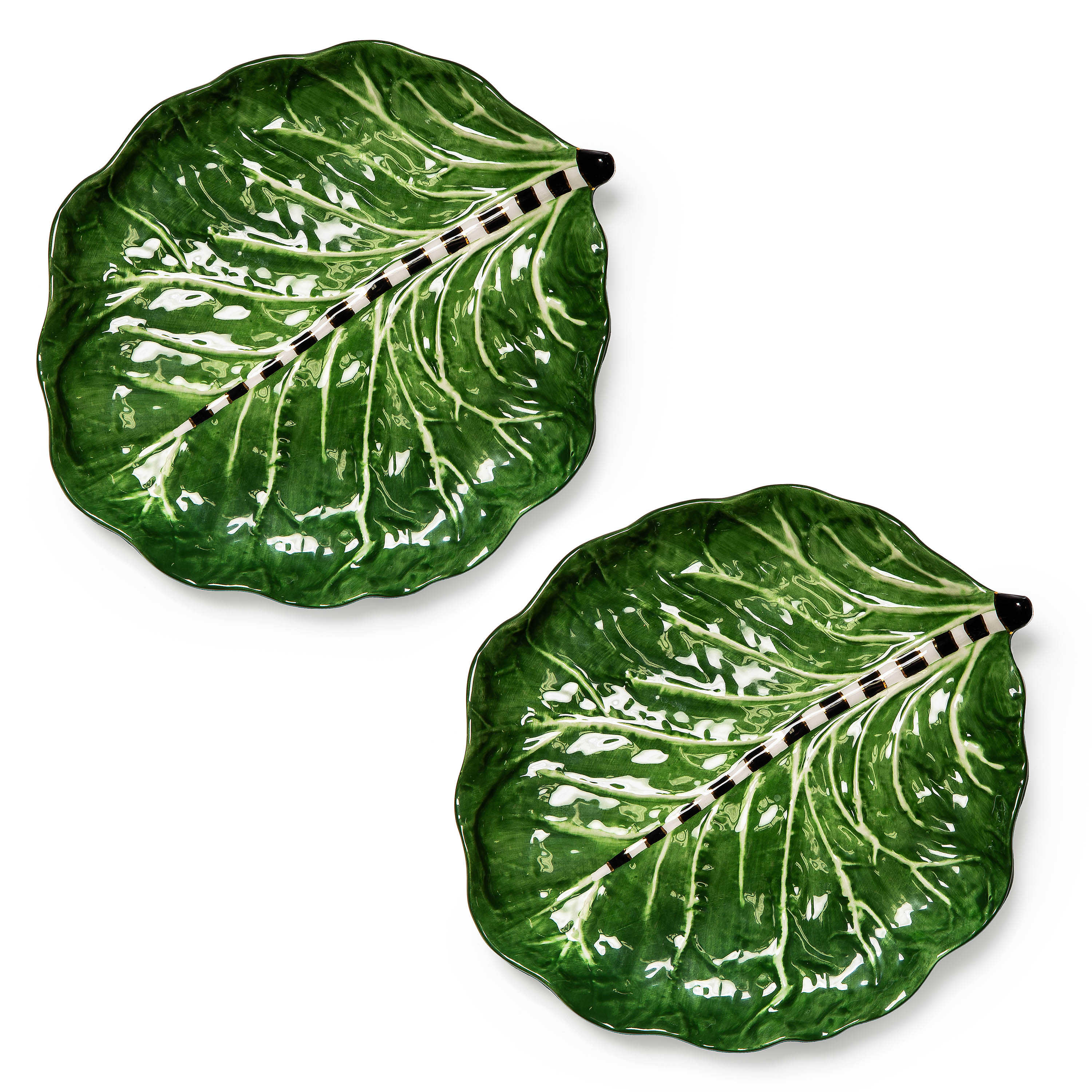 Cabbage Plates - Set of 2 mackenzie-childs Panama 0