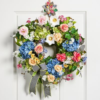 Extra long wreath online holder