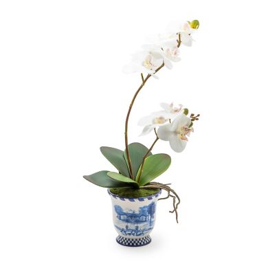Royal Toile Potted Orchid - Medium mackenzie-childs Panama 0