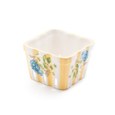 Floral Ceramic Berry Basket by Anthropologie