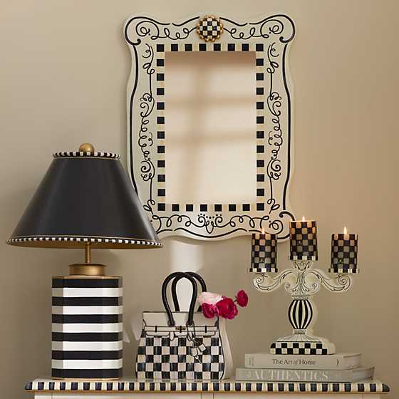 Doodles Wall Mirror - Large image two
