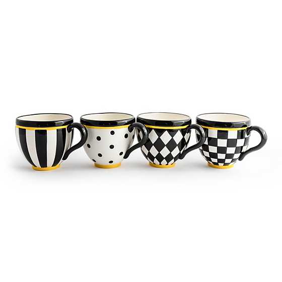 Courtly Mugs - Set of 4 image two