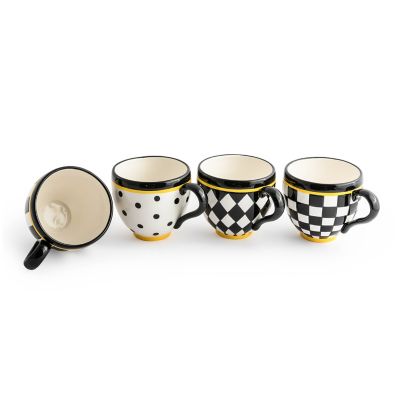 Courtly Mugs - Set of 4 image three