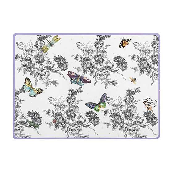 Butterfly Toile Cork Back Placemats - Set of 4 image two
