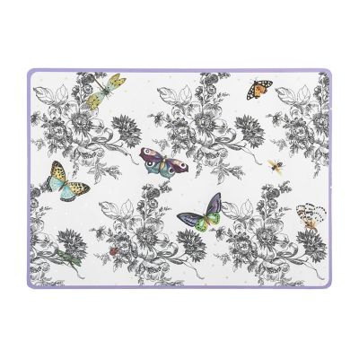 Butterfly Toile Cork Back Placemats, Set of 4