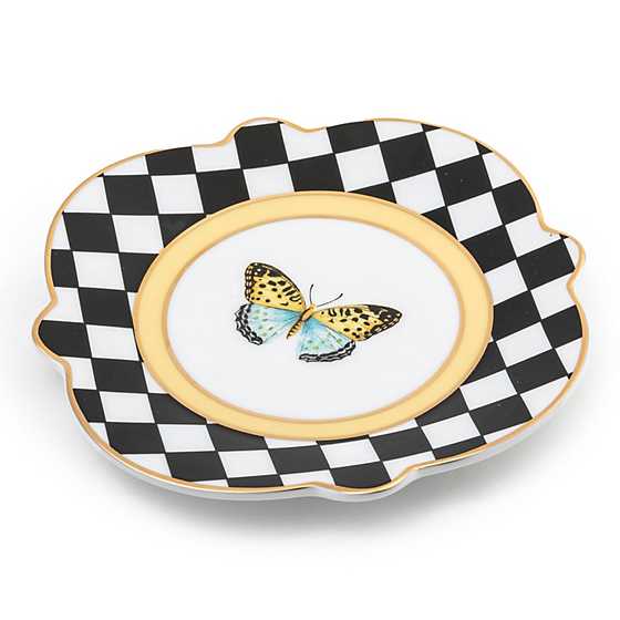 Butterfly Toile Bread and Butter Plate image three