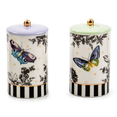 Butterfly Toile Salt & Pepper Set