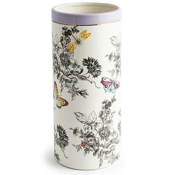 Butterfly Toile Vase - Tall image three