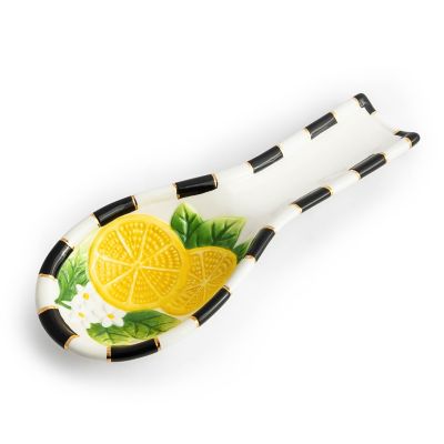 Lemon Spoon Rest mackenzie-childs Panama 0