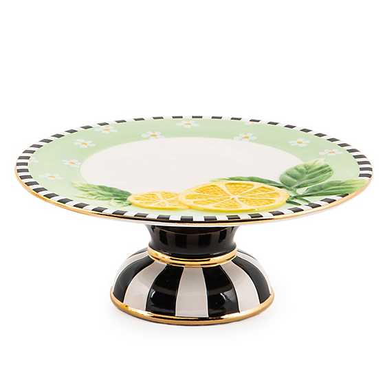 Lemon Pedestal Platter - Small image two