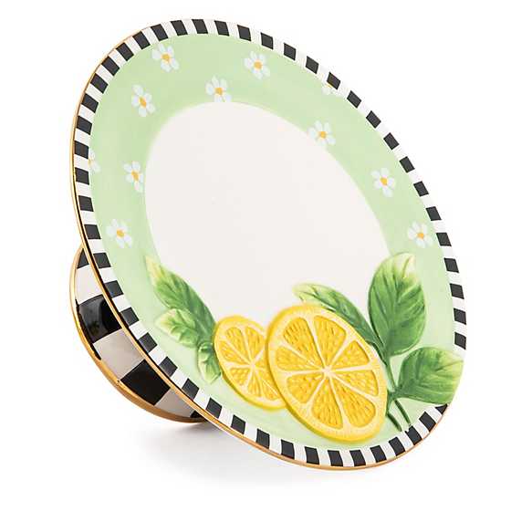 Lemon Pedestal Platter - Small image three