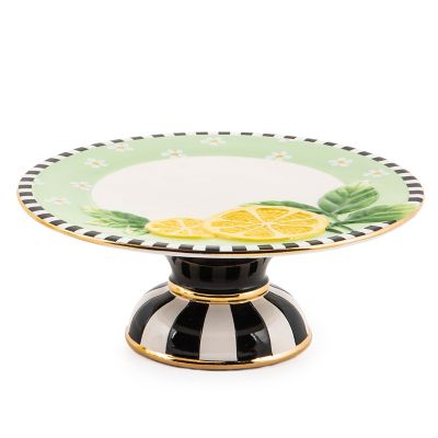 Lemon Small Pedestal Platter