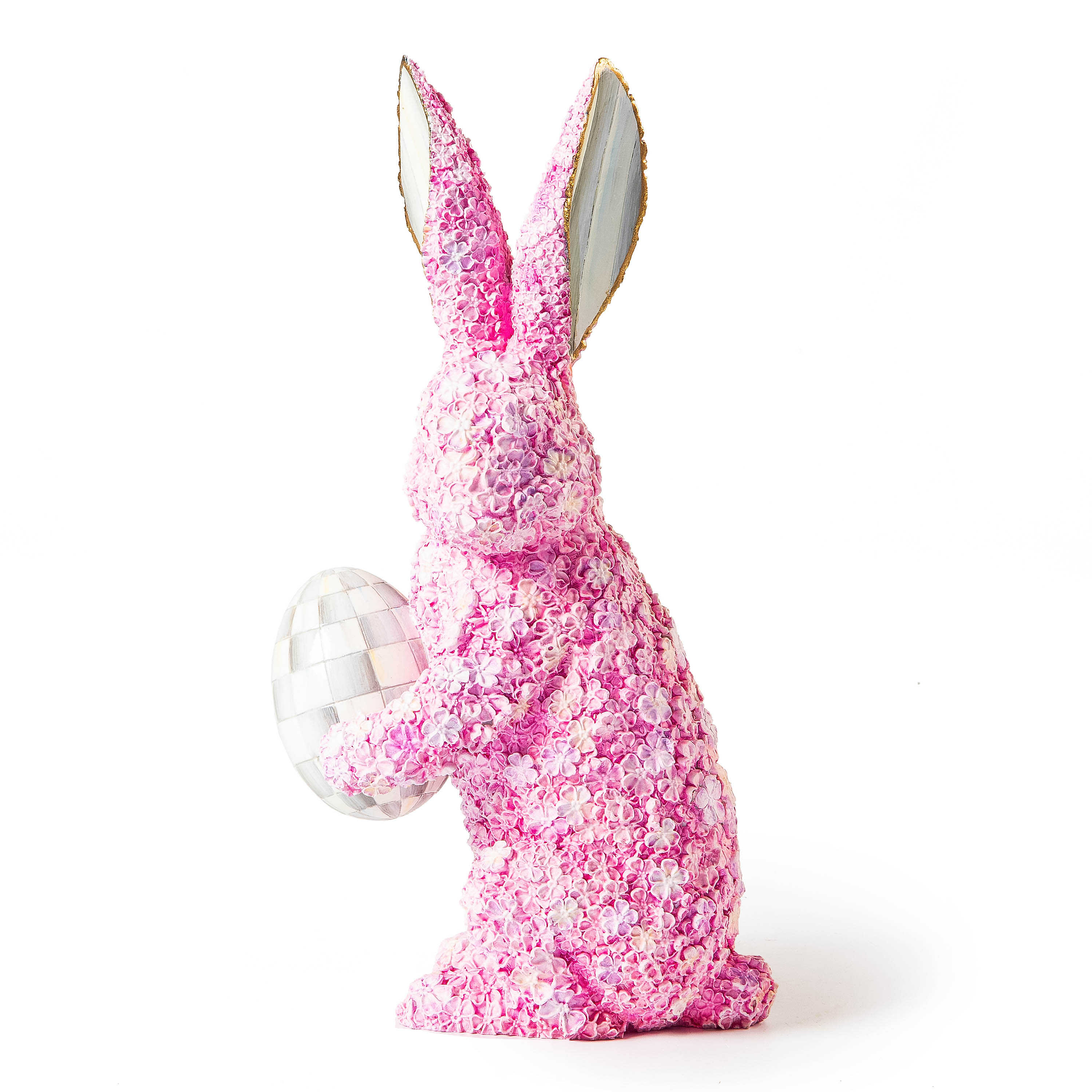 Touch of Pink Floral Bunny mackenzie-childs Panama 0