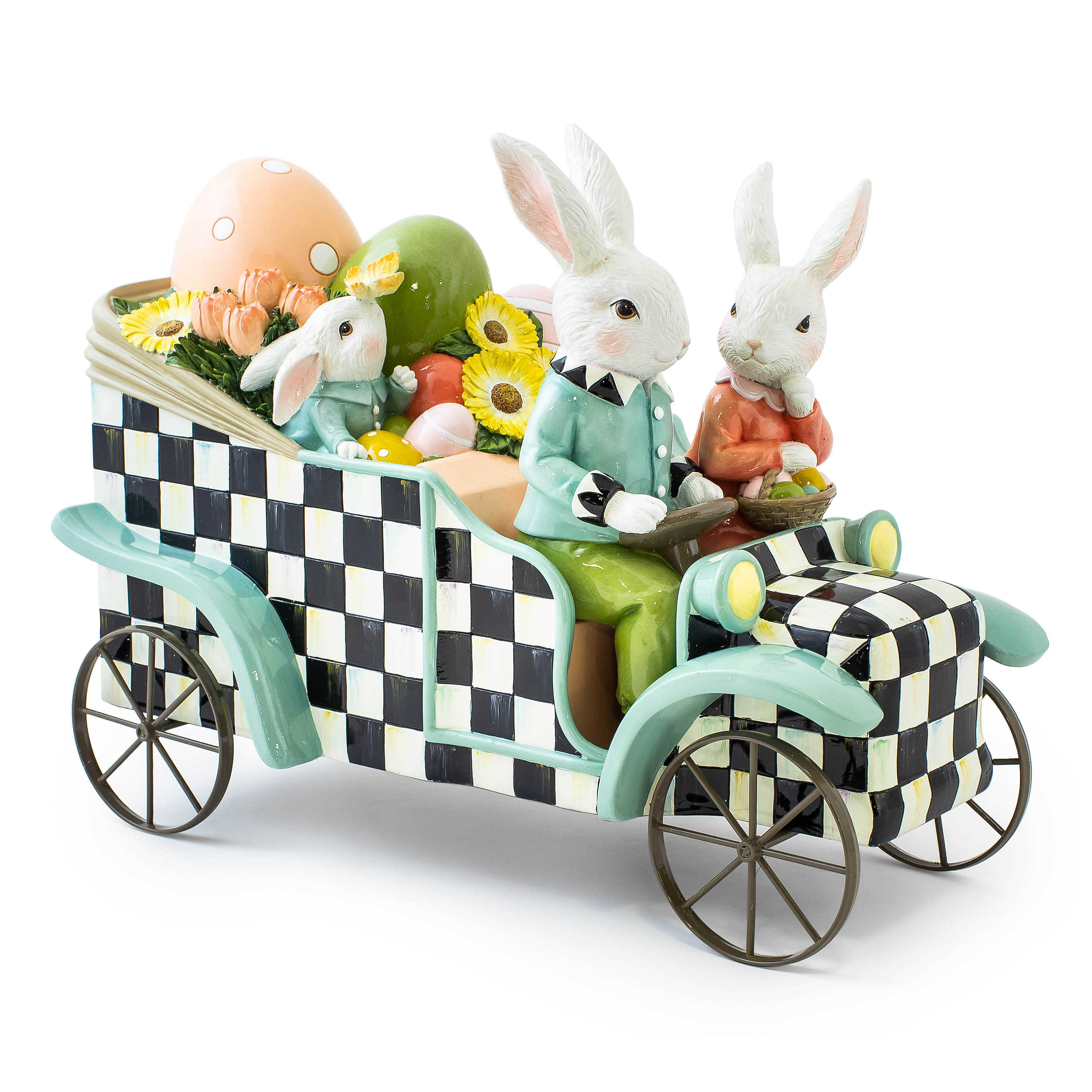 Spring Fling Rabbit Car mackenzie-childs Panama 0