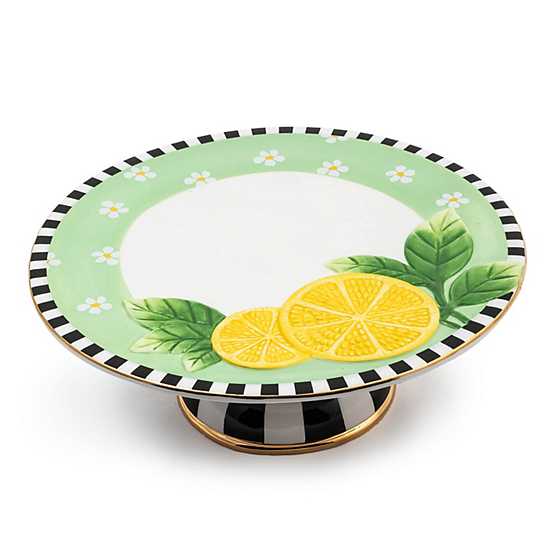Lemon Pedestal Platter - Large image three