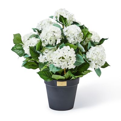 White Hydrangea Urn Filler mackenzie-childs Panama 0